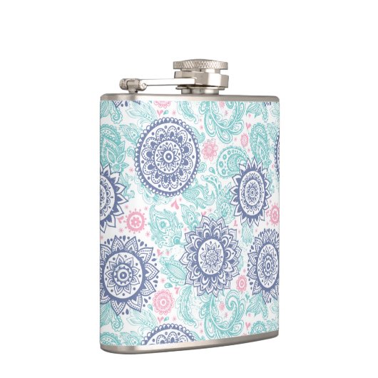 Ethnic Paisley Pattern Heupfles (Rechts)