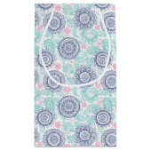 Ethnic Paisley Pattern Klein Cadeauzakje (Achterkant)