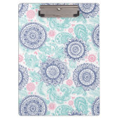 Ethnic Paisley Pattern Klembord (Voorkant)