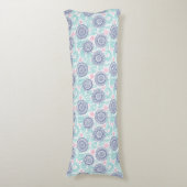 Ethnic Paisley Pattern Lichaamskussen (Voorkant Verticaal)