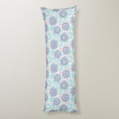 Ethnic Paisley Pattern Lichaamskussen (Achterkant (Verticaal))