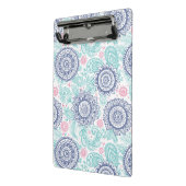 Ethnic Paisley Pattern Mini Klembord (Angled2)