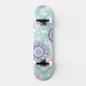 Ethnic Paisley Pattern Persoonlijk Skateboard (Voorkant)