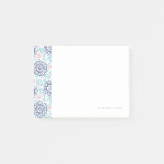 Ethnic Paisley Pattern Post-it® Notes (Voorkant)