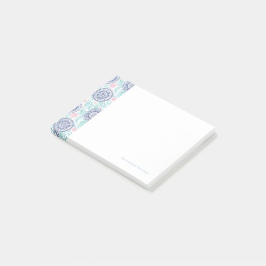 Ethnic Paisley Pattern Post-it® Notes (Schuin)