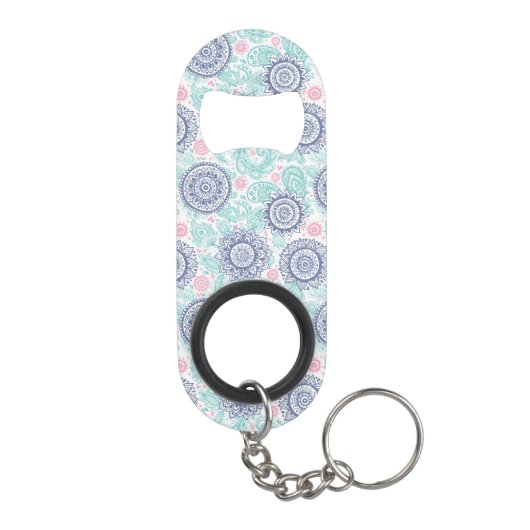 Ethnic Paisley Pattern Sleutelhanger Flessenopener (Achterkant)