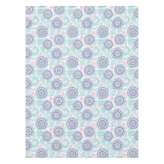 Ethnic Paisley Pattern Tafelkleed (Voorkant)