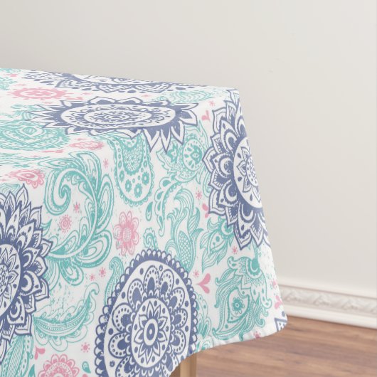 Ethnic Paisley Pattern Tafelkleed (Voorbeeld)