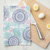 Ethnic Paisley Pattern Theedoek (Quarter Fold)