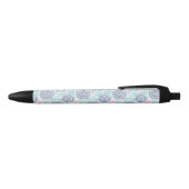 Ethnic Paisley Pattern Zwarte Inkt Pen (Bovenkant)