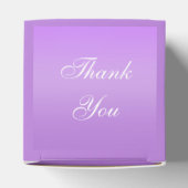 Ethnic Princess Baby shower Lavender Bedankdoosjes (Bovenkant)