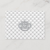 Ethnic Princess Diamonds Glam Diaper Raffle Ticket Informatiekaartje (Achterkant)