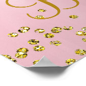 Ethnic Princess Tutu Baby shower Welkomstteken Poster (Hoek)