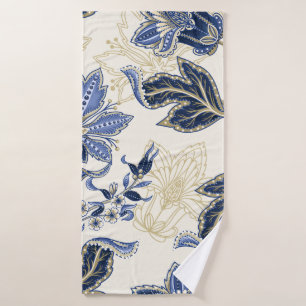 Ethnic seamless pattern with Indian ornament. Vint Badhanddoek