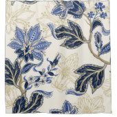 Ethnic seamless pattern with Indian ornament. Vint Douchegordijn (Voorkant)