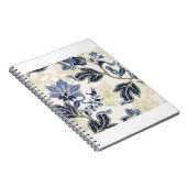 Ethnic seamless pattern with Indian ornament. Vint Notitieboek (Rechterzijde)
