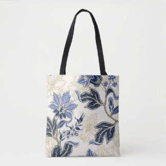 Ethnic seamless pattern with Indian ornament. Vint Tote Bag