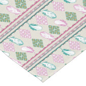 Ethnic Southwestern Geometric Feathers Korte Tafelloper (Hoek)