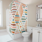 Ethnic Tribal Argyle Seamless Pattern. Traditional Douchegordijn (In situ)