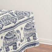Ethnic Tribal Aztec Elephant Patroon Tafelkleed (Voorbeeld)