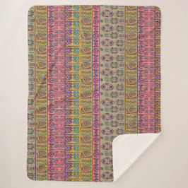 Ethnic Tribal Patroon Sherpa Deken