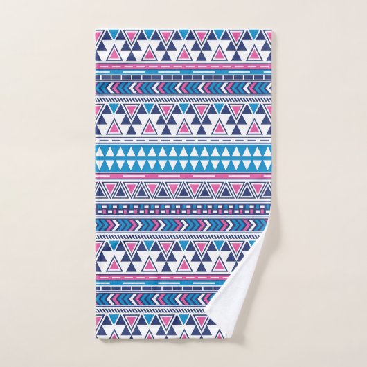 Ethnic Tribal Pattern Bath Towel Set Bad Handdoek (Handdoek)