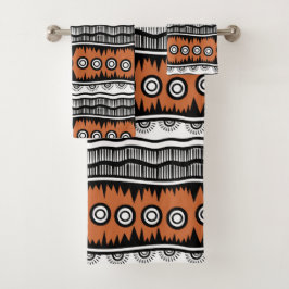Ethnic Tribal Pattern Bath Towel Set Bad Handdoek