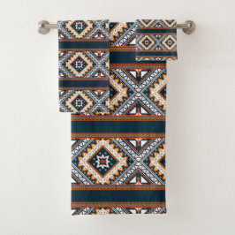 Ethnic Tribal Pattern Bath Towel Set Bad Handdoek
