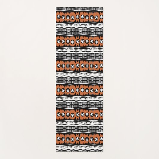 Ethnic Tribal Pattern Yoga Mat (Voorkant)