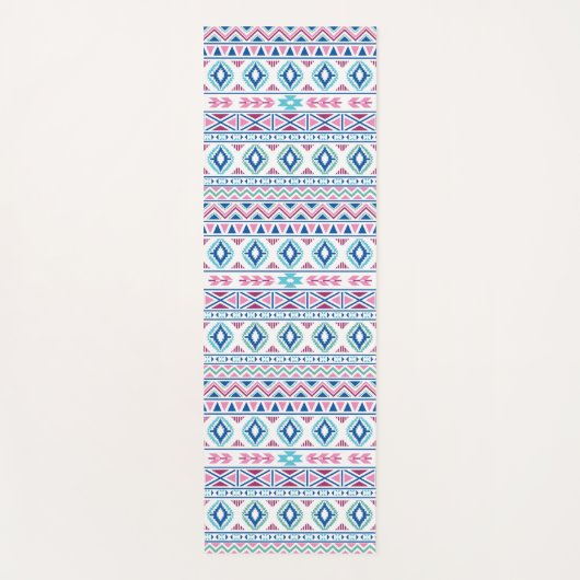 Ethnic Tribal Pattern Yoga Mat (Voorkant)