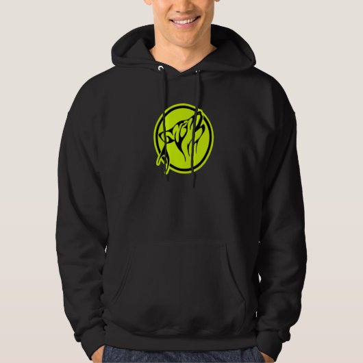 Ethnic Tribal Wolf Head Boho Feather Native Americ Hoodie (Voorkant)