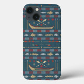 Ethnic Vist Patroon Case-Mate iPhone Case (Achterkant)