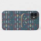Ethnic Vist Patroon Case-Mate iPhone Case (Achterkant (horizontaal))