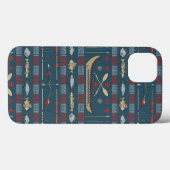 Ethnic Vist Patroon Case-Mate iPhone Case (Achterkant (horizontaal))