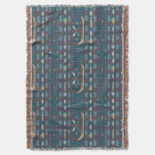 Ethnic Vist Patroon Deken (Voorkant Verticaal)