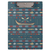 Ethnic Vist Patroon Klembord (Voorkant)