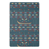 Ethnic Vist Patroon Mini Klembord (Achterkant)