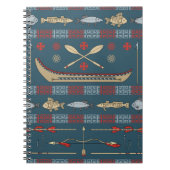 Ethnic Vist Patroon Notitieboek (Voorkant)