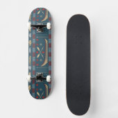 Ethnic Vist Patroon Skateboard (Voorkant)