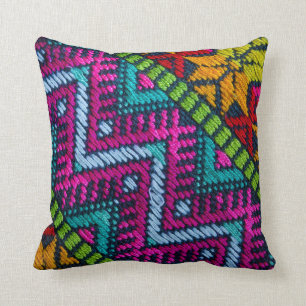 Ethnic Woven Threads Kussen