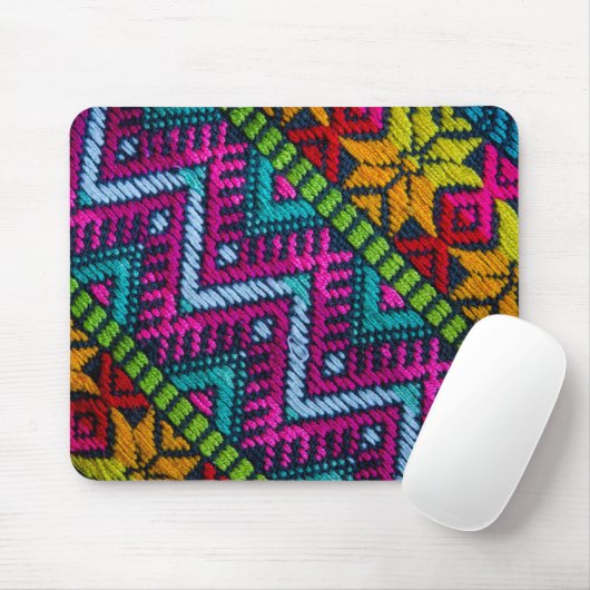 Ethnic Woven Threads Muismat (Met muis)
