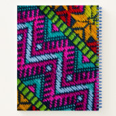 Ethnic Woven Threads Notitieboek (Achterkant)
