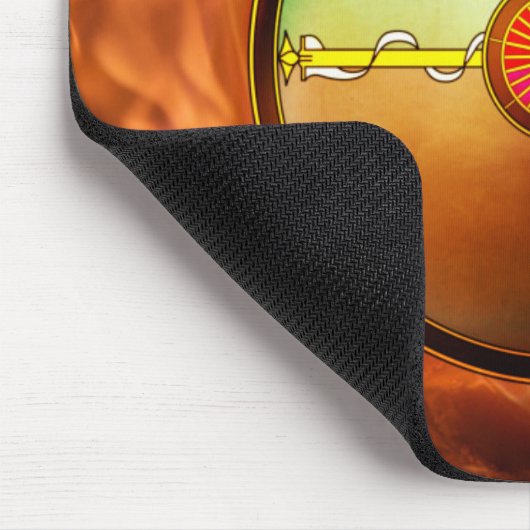 Ethnis Wheel Mousepad Muismat (Hoek)