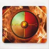 Ethnis Wheel Mousepad Muismat (Voorkant)