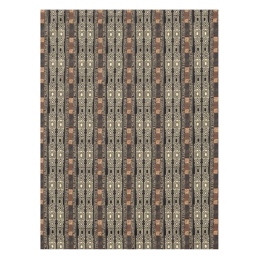 ethnisch tafelkleed met grondtoon (Voorkant)