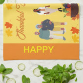 ETHNISCHE AFRIKAANSE AMERIKAANSE THANKSGIVING THEEDOEK (Gevouwen)