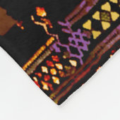Ethno-jazz Fleece Deken, Groot Deken (Hoek)