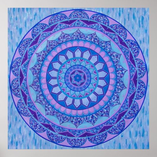 Ethno Mandala Poster (Voorkant)