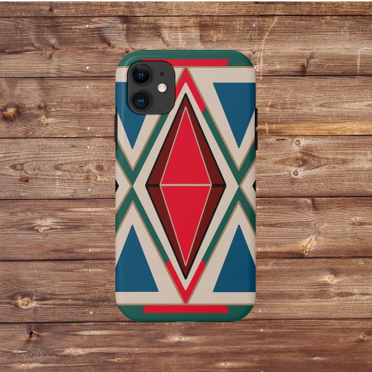 Ethno Muster Green Case-Mate iPhone Case