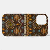 Ethno naadloos patroon. Etnisch boho-siermiddel. T Case-Mate iPhone Case (Achterkant (horizontaal))